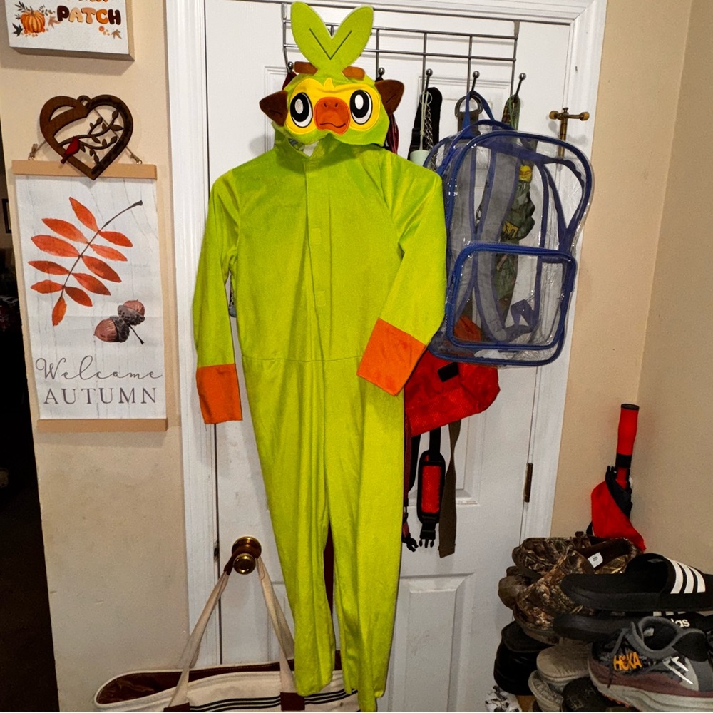 Kids Pokemon Grookey Halloween Costume